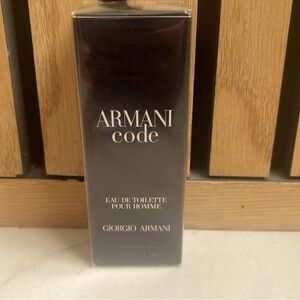 Armani code cologne, NIB sealed, travel size